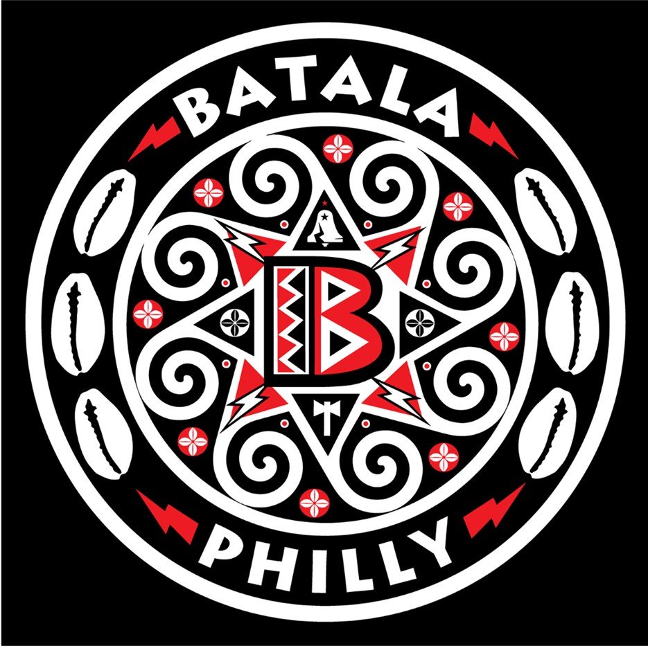 Identidade visual da Batalá Philly
