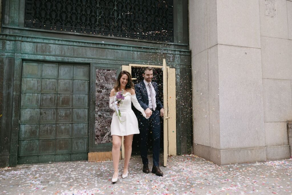 Casal recém-casado fotografado por Leticia Souza Photography