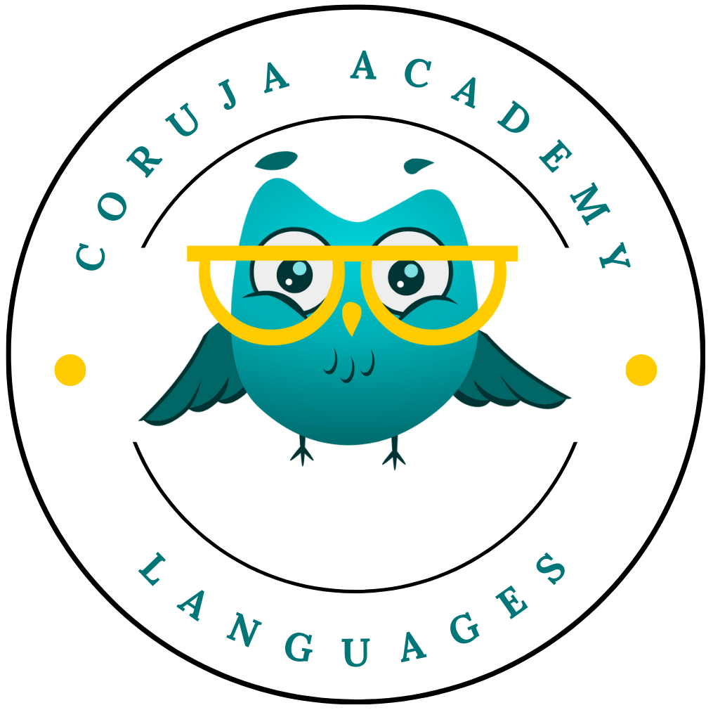Logo da Coruja Academy Language