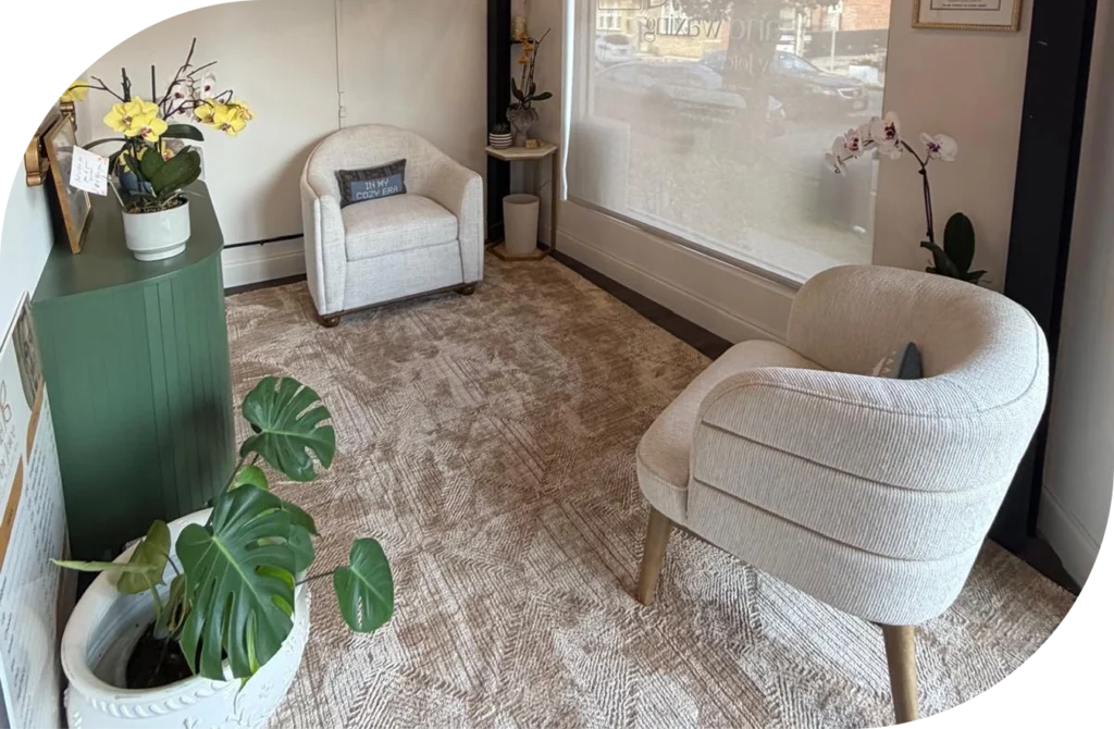 Espaço de atendimento da Waxing by Joice em Montclair